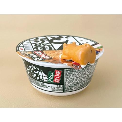 Decore Corporation Instant Noodle Lid Holder Chopstick Rest Cat Size: Approx. W3.2 D5.6 H3 MG-86971