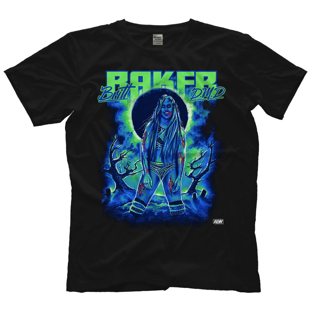 Britt Baker Full Moon AEW Official TShirt Unisex T-Shirt S
