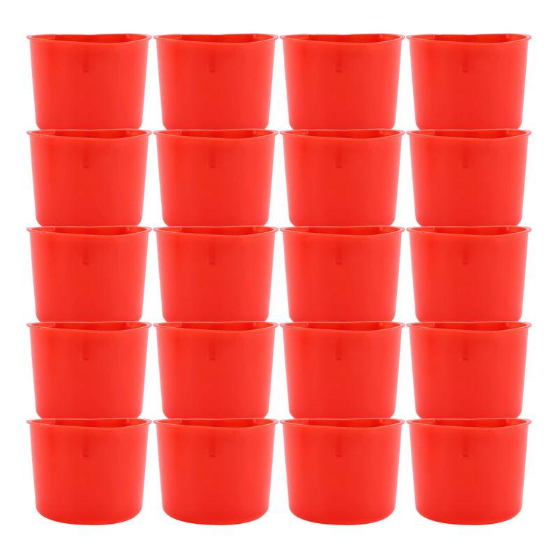 Versatile 20Pcs Chickens Feeders Chicken Feeder For Cage,Hanging Chicken Water Feeder Cup