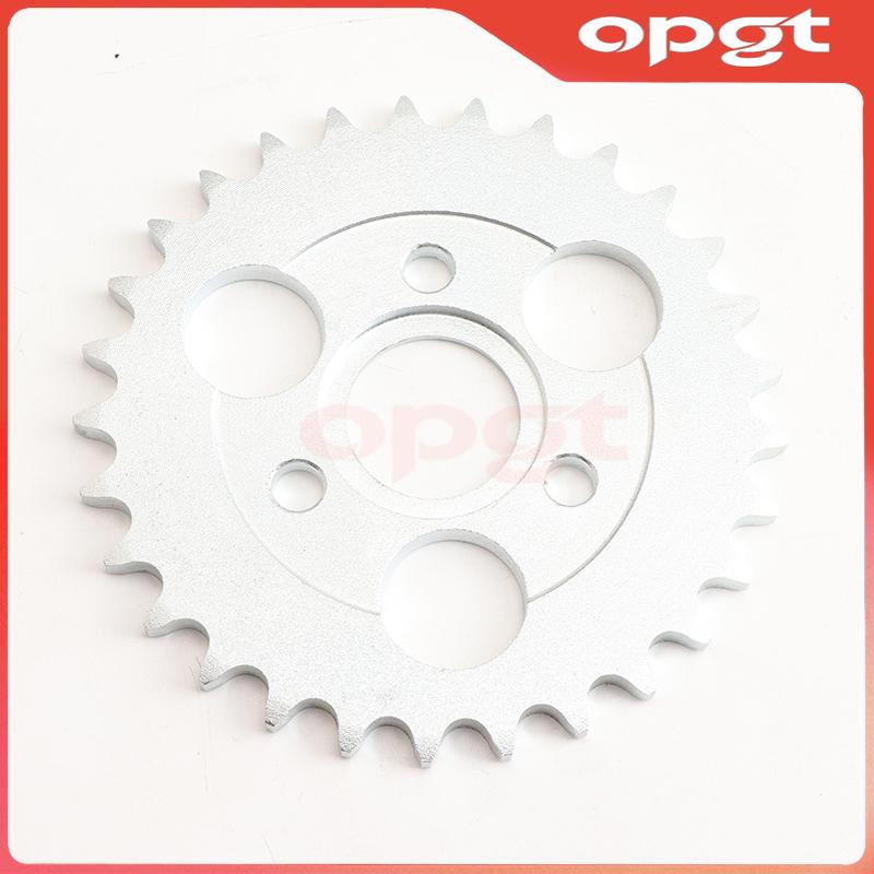OPGT Motorcycle 24T/26T/28T/29T/31T/35T/37T Teeth 30mm Rear Gear Sprocket Fit For Honda Monkey Motorbike Pit Dirt Bike 420/428 C