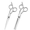 Stainless Steel Barber & Hairdressing Scissors Set: Flat Tooth & Thinning Options