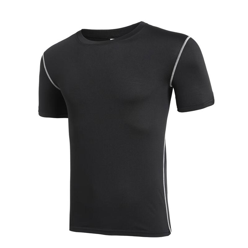 

Men s Quick-Dry Compression Short Sleeve Training Top M