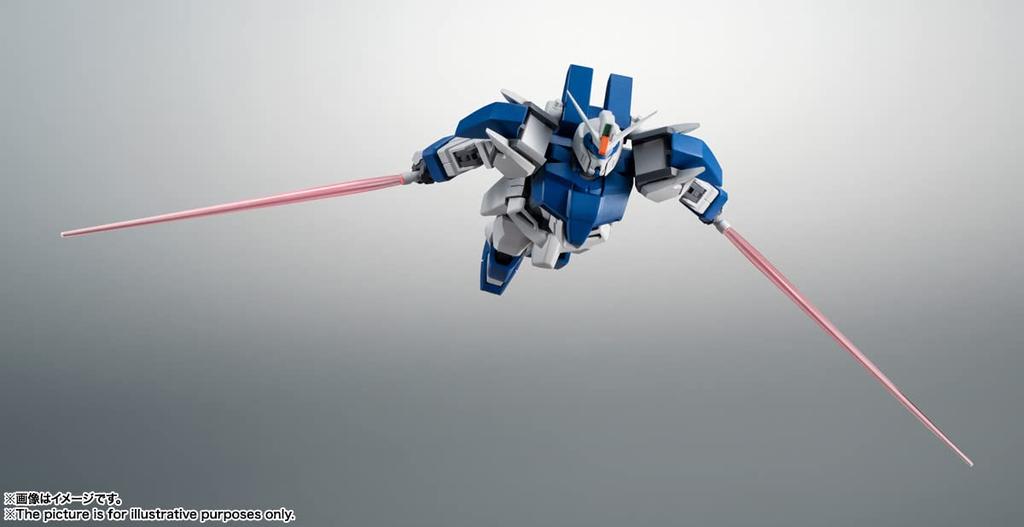 TAMASHII NATIONS ROBOT Spirits Mobile Suit Gundam SEED Duel Gundam 125mm malovaná pohyblivá figurka GAT-X102 ver. ANIME. Cca. PVC a ABS