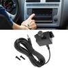 Bass Subwoofer Adjuster Car Amplifier Volumes Regulator AUX Volumes Knob Audios Controller Knob 5m Cable Easy Installation