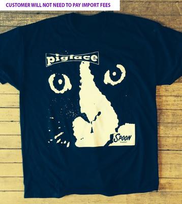 Hot New Pigface Band Spoon Breakfast Black S To 5XL Shirt PN305 Unisex T-Shirt