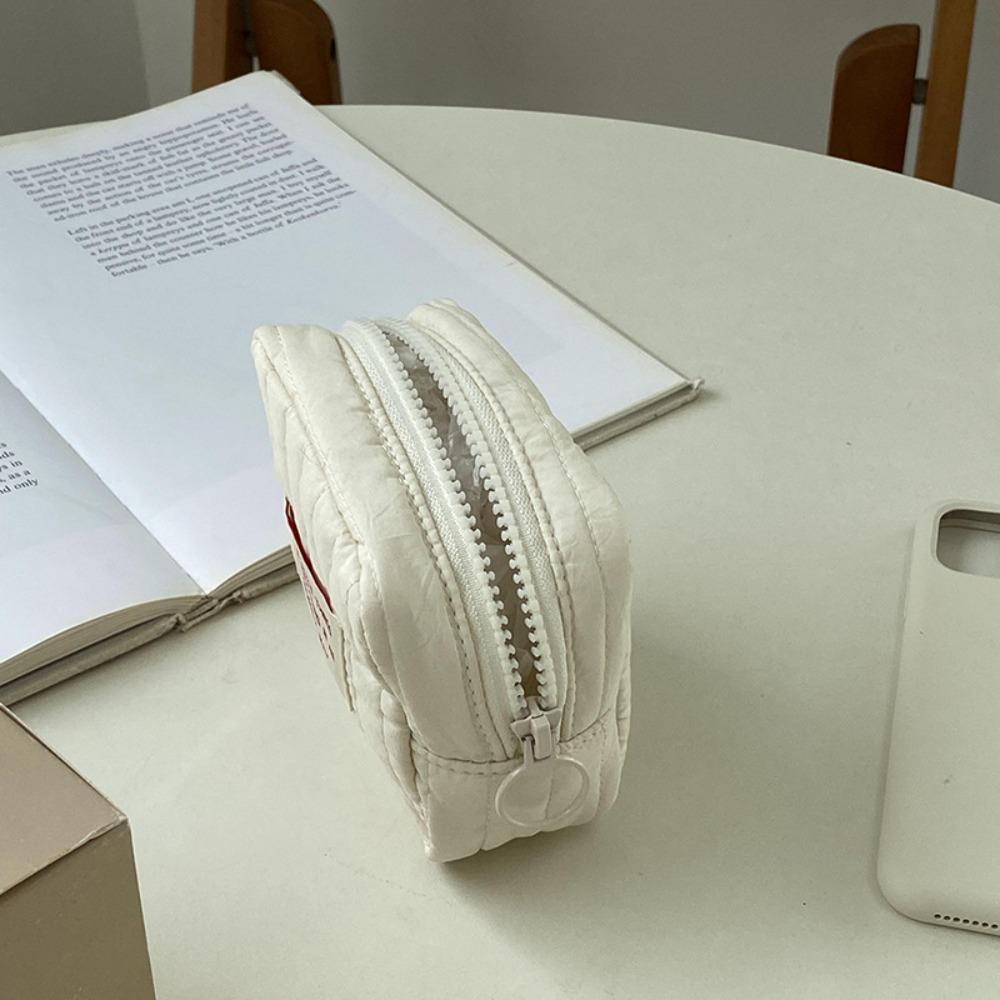 Mini Earphone Storage Pouch Organizer Coin Purse Makeup Pouch Data Cable Bag  Lipsticks