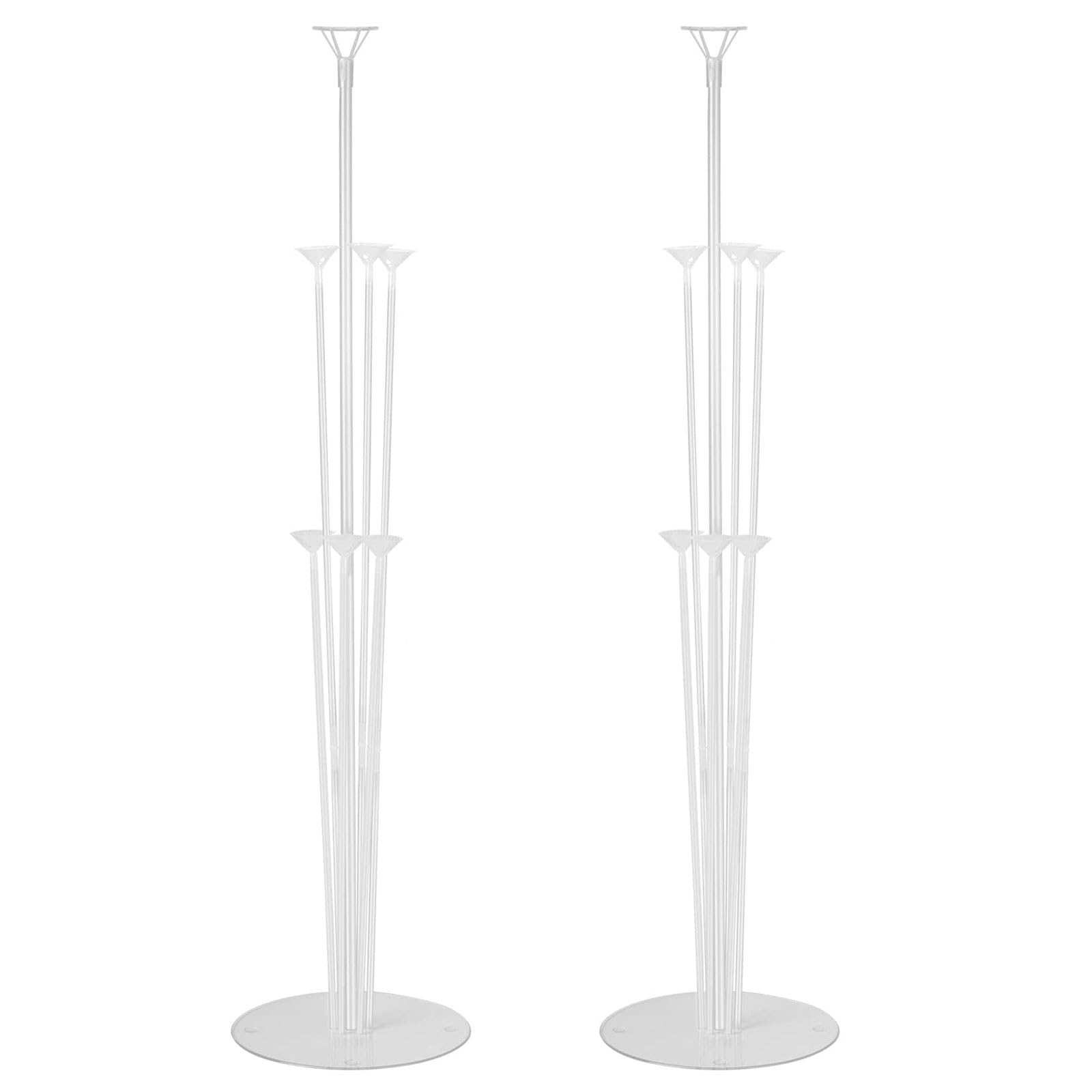 

CCINEE Balloon Stand 2-Piece Set Balloon Decoration Tabletop Party Birthday Wedding Boy Girl Anniversary Celebration 6 Years and Older