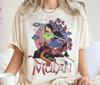 Tricou Grafic Mulan și Mushu Disney Vară 2026 Bărbați Femei Modă Bumbac Calitate Casual Larg Mânecă Scurtă Clasic Unisex