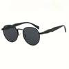 1pc Women Men's Oval Shape Frame Fashion Glasses Stylish PC Lenses for Casual Attire