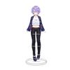 Animation Hololive anchorwoman acrylic insert card white blowing snow summer color festival animation peripheral decoration