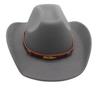 Vier Jahreszeiten Herren- und Damen Premium Zylinder Ethnisch Britischer Stil Western Cowboyhut