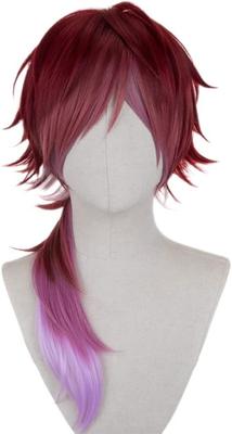 Cosplay Wig, Virtual Heat-Resistant Wig, Anime Costume Accessory, Parties, Events, Costumes, Photoshoots, Festivals, with Wig Net (Lauren Iroas)