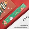 15cm Cute Reindeer Christmas Magnetic Ruler for Kids' Drawing and Learning