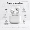 Apple AirPods 4 Tam Kablosuz Kulaklıklar Uzamsal Ses Kuvvet Sensörü Kontrolü Hands Free Kulaklıklar iOS Android Akıllı Telefonlar İçin