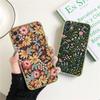 Blumen Handyhülle Für iPhone 7 8 Plus SE2 15 11 13 12 14 Pro Max 12 13 Mini 14 Plus XR X XS Voll Graphische Florale Stoßfeste Abdeckung