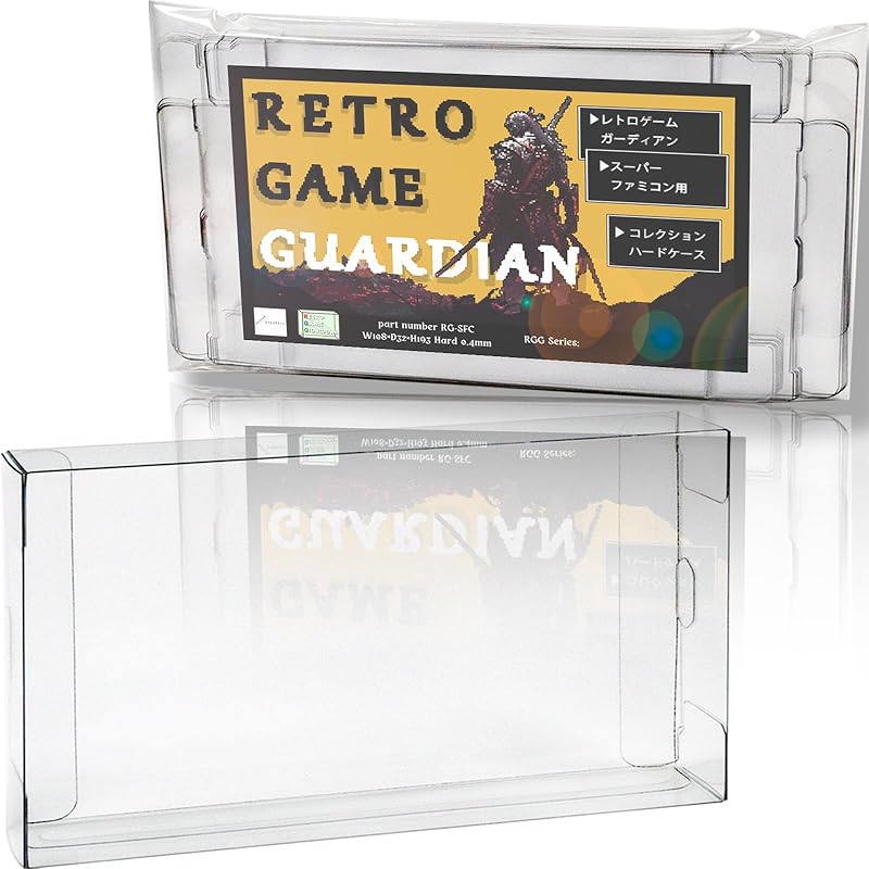 

EYESRAIL [Collector development x domestic manufacturing] games guardian hard collection case UV cut transparent protection storage clear case (for