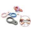 3Pcs Portable Water Bottle Carrying Holder Silicone Hanging Buckles Outdoor Water Bottle Carriers with Carabiner Clip