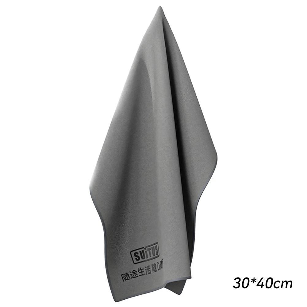 

Суперабсорбирующее полотенце для сушки автомобиля, замшевая коралловая бархатная двухсторонняя салфетка для чистки автомобиля, многоцелевое автомобильное полотенце, автомобильные аксессуары