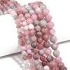 1 Strand 6/8/10mm Natural Stone Beads Colorful Jade Round Loose Spacer Bead For Jewelry Making DIY Bracelet Necklace Accessories