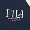 Fila Tennis Classic Retro Sports Casual Tennis Trend Comfortable Versatile Loose Knit Jacket Men Jacket Blue A11M543510FBU