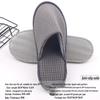 Portable Thick Cotton & Linen Disposable Slippers for Hotels, B&Bs, Guest Houses, and Travel