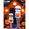 1pc Halloween Mummy Balloon, Mummy Pumpkin, Halloween Decorations, Trick or Treat Party Decoration Supplies, Party Decorations