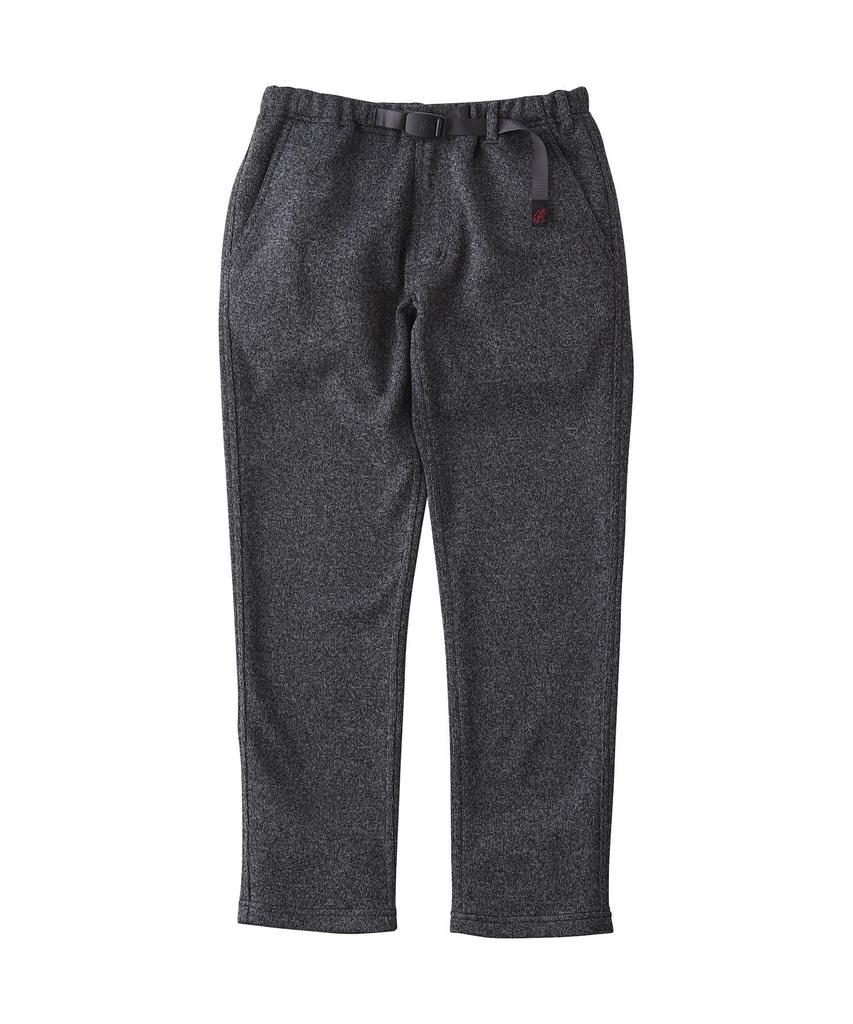 Gramicci Bonding Knit Fleece Women's Tapered Pants | Bonding Knit Fleece Women's Tapered Pants, Size S: Heather Charcoal