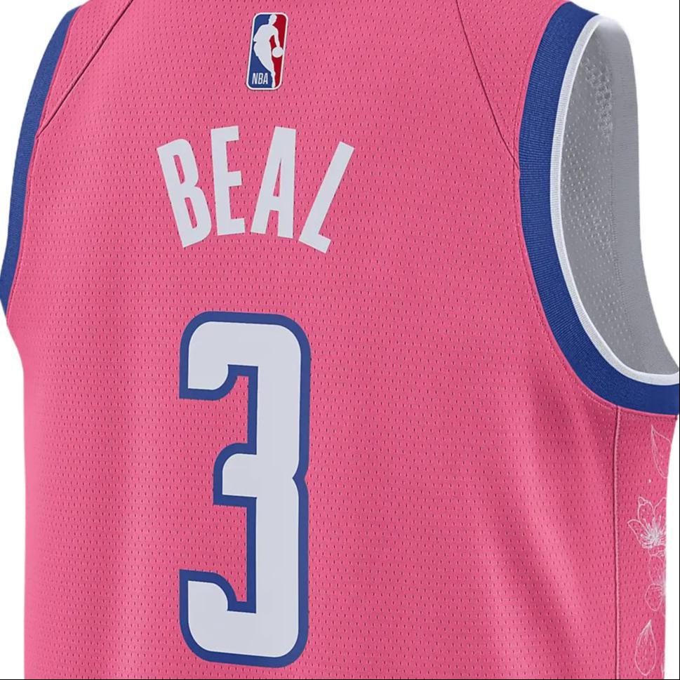 New Nike Bradley Beal Washington Wizards City Edition Nike Dri FIT Nba Swingman Jersey DO9613-682