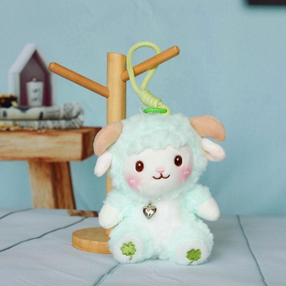 PP Cotton Little Sheep Plush Keychain Soft Sheep Plush Keyring  Birthday Gift