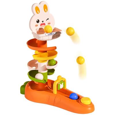Montessori Toys Ball Drop Toy for Toddler 1 2 3 Ages Stacking Tower Toy Baby Development Game Educational Activity Birthday Gift