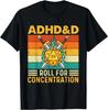 ADHD_D Roll for Concentration - RPG Tabletop Games Unisex T-Shirt