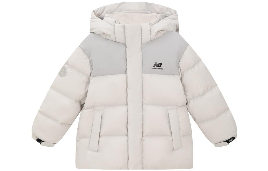 New Balance Down Jacket Gray Kids 7PD45013-LGR 130