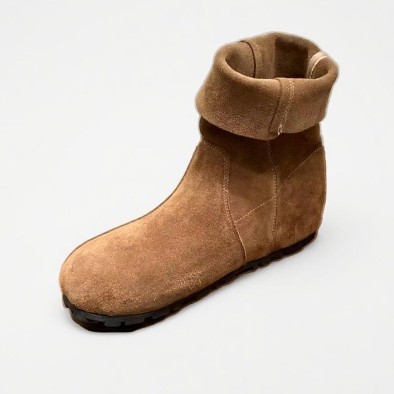 Fashion Women Flats Ankle Boots 2025 Winter New Trends Shoes Designer Elegant Classical Fashion Shoes Dress Snow Short Boots De Mujer
