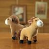 Cute Cartoon Stuffed Horse Doll Stuffed Animal Little Horse Keychain  Bag Pendant