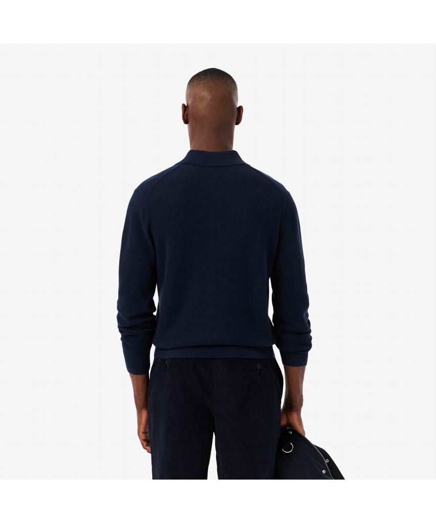 LACOSTE Men'S Wool Cotton Half-Zip Collared Sweater Ah5187-55N 166
