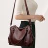 Lychee pattern large capacity tote bag portable messenger women's bag