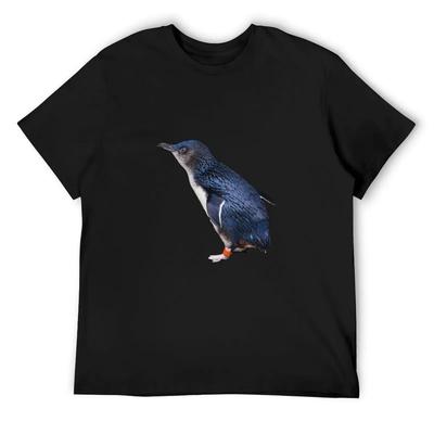 Zwergpinguin T-Shirt Anime T-Shirts Streetwear Custom Shirt Herrenbekleidung