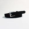 Luxury Design Suede Leather Belt Pin Buckle Vintage Women Waist Belt Versatile Retro Frosted Thin Waistband Jeans Decoration
