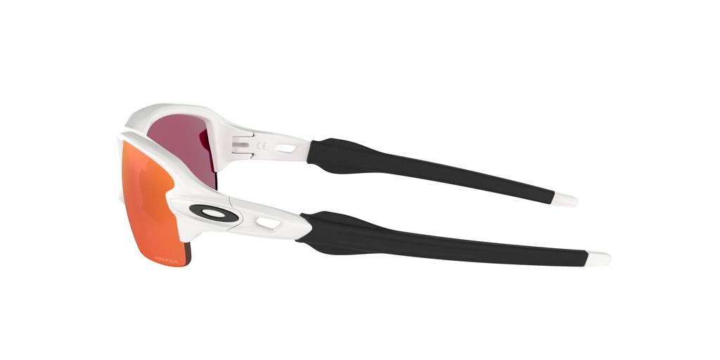 Oakley FLAK Polished Size 59 0OJ9005 Kids' Sunglasses, XS, White, (Free Size),