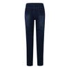 Summer Women's Button Slim Front And Back Pocket Zipper Design Leggings Leg Work Pants Denim Trousers