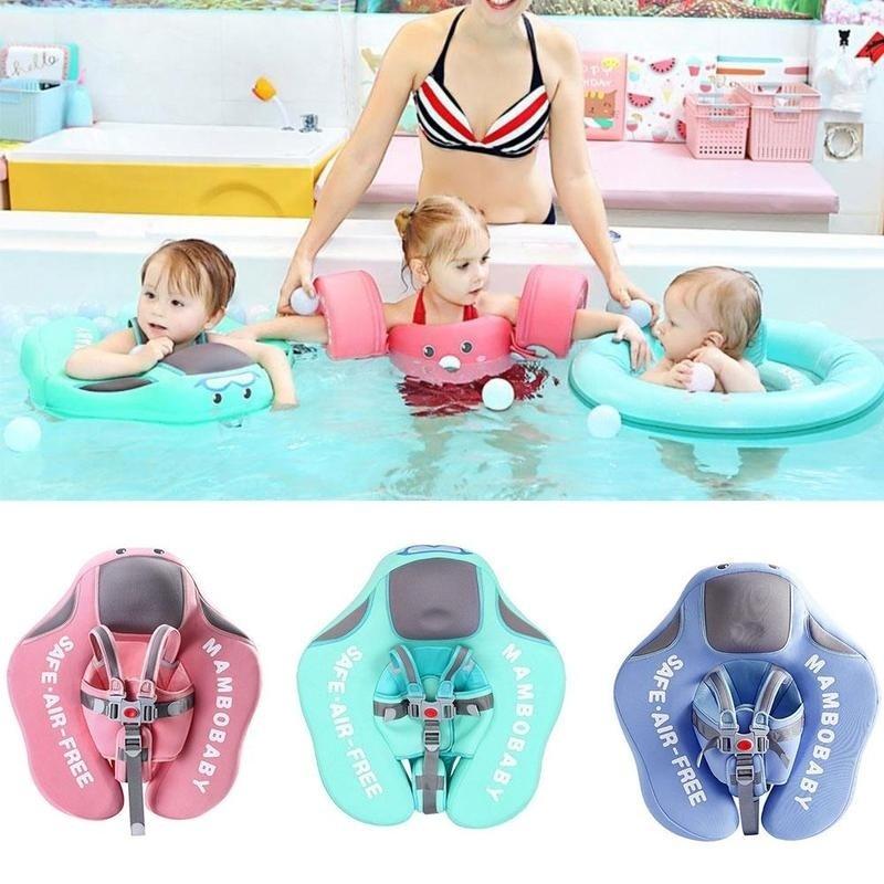 Baby Infant Waist Float Swim Ring Non-inflatable Floats Pool Toys Swim Trainer