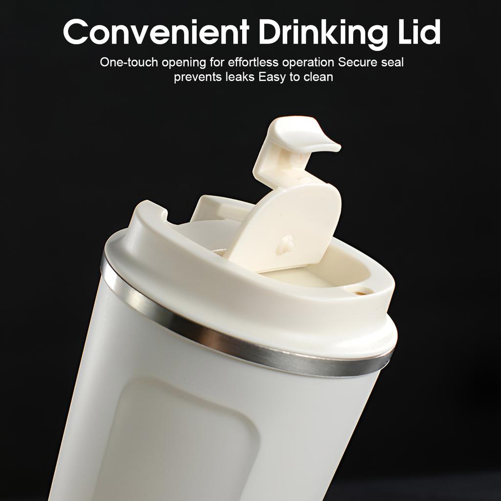 Coffee Insulated Cup, Stainless Steel Mug, Vacuum Insulated Cup, Outdoor Car Portable Water Cup, The Best Gift for Christmas