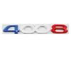 Auto 3D Metall Heckklappe Buchstaben Wort Logo Plakette Emblem Aufkleber Für Peugeot 2008 3008 4008 5008 2021 2022 2023 Zubehör