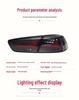 LED Taillight Assembly with Sequential Turn Signals for 2009-2016 Mitsubishi Lancer