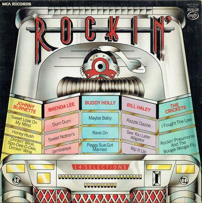 LP Record VARIOUS Rockin MFP50466 Music For Pleas 1981 UK Rock Used