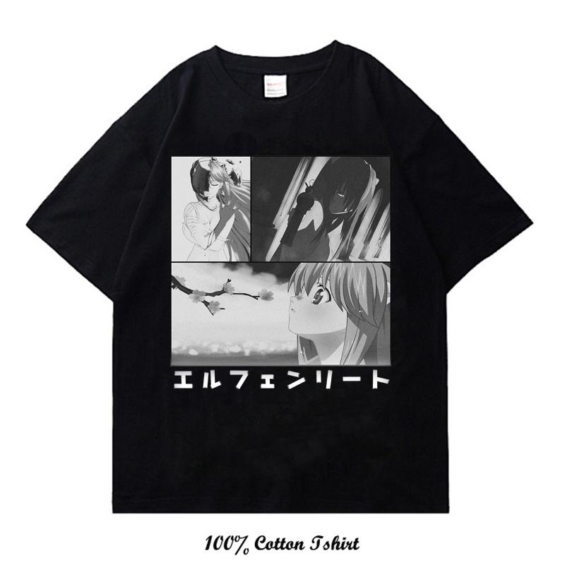 Giapponese Per Uomo Donna Grafico Manga Hip Hop Oversize Harajuku Top Moda Estate Cotone Magliette Divertenti Cool