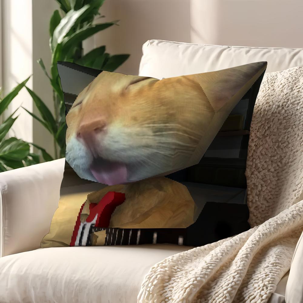 Airdays Cat Meme Cute cushion cover Decoration Room Shop Car Best Home Office Coffee Pillow Sofa Printing Nordic Simplicity Hit