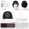 Brightlara Women's Short Bob Wig, Natural Full Wig with Perm and Wave, hf1918-RDZ