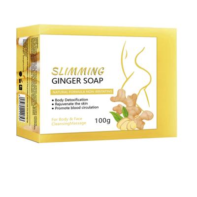 GingerSlimming Soap For All Skin Type Natural GingerBar Soap For Swelling And Pain Relief Moisturizing Deep Clean Effectively Bath Soap For Women Men