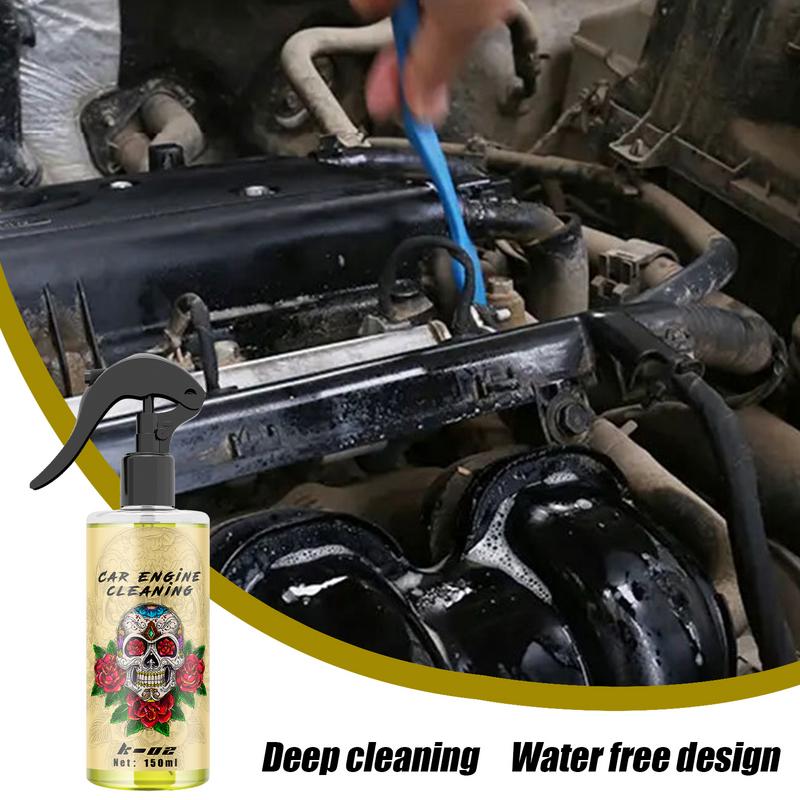Heavy Duty Degreaser For Car 150ml Grease Remover Spray For Car Detailing Multipurpose Heavy Duty Effective Engine Grease
